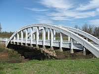 USA - Riverton KS - Rainbow Curve Marsh Arch Bridge 2 (15 Apr 2009)